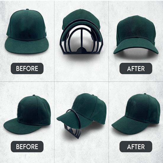 Piegacima per Cappelli 2 Opzioni di Curva Non Richiede Vapore Accessori Banda Curvante per Bordi di Cappelli da Baseball per Negozio