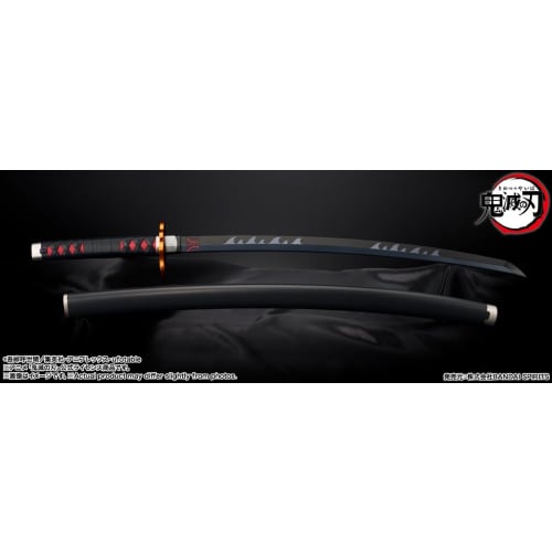 TAMASHII NATIONS PROPLICA Demon Slayer: Kimetsu no Yaiba Nichirin Sword (Tanjiro Kamado) Kyojuro Rengoku Tsuba Ver. Approx. 880mm ABS & Diecast Painte