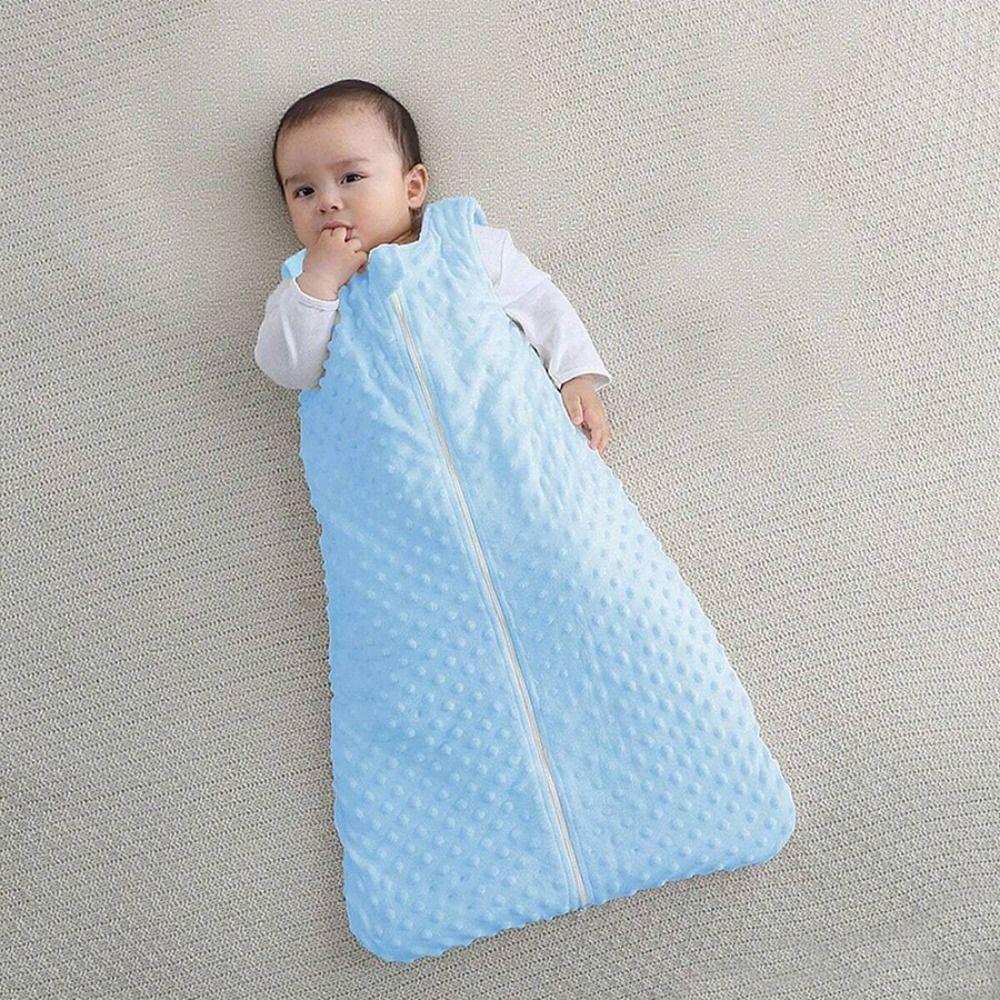 Sleeveless Baby Sleeping Bag Bean Velvet Baby Sleeping Sack Baby Sleep Blanket Unisex Baby