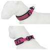 Reflective Dog Collar Soft Padded Breathable Nylon Adjustable Pet Collars for Girl Male Female Small Medium Large Dogs Training