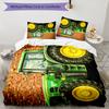 Tractor 3pcs Bedding Set Duvet Cover Closure Includes 1 Duvet Cover & 2 Pillowcases for All Seasons Bedroom Home Dorm Decor