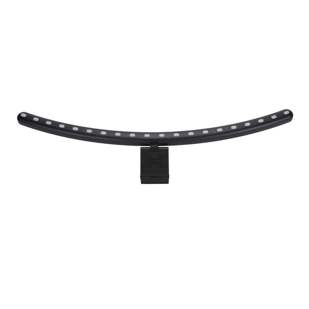 2 In 1 RGB Monitor Light Bar Dual Light Source Voice Activated Musical Rhythm Eye Caring Curved