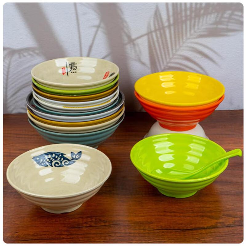 Thickened Melamine Noodle Bowl