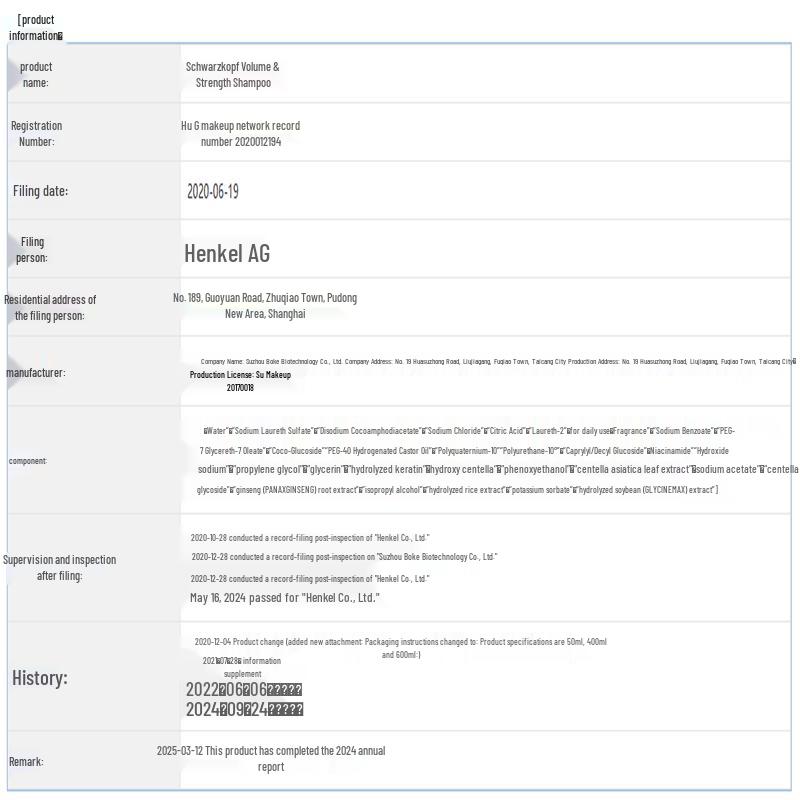 Schwarzkopf Volumizing & Oil Control Shampoo