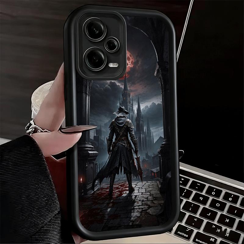 Phone Case for Xiaomi Redmi Note 15 14 13 Pro Plus B-Bloodborne Game Shell 12S 11 11S 11T 5G 14S Soft Silicone Funda