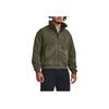 Under Armour Mission Insulated Solid Color Stand Collar Training Fleece Jacket Men Jacket Green 1378841-390
