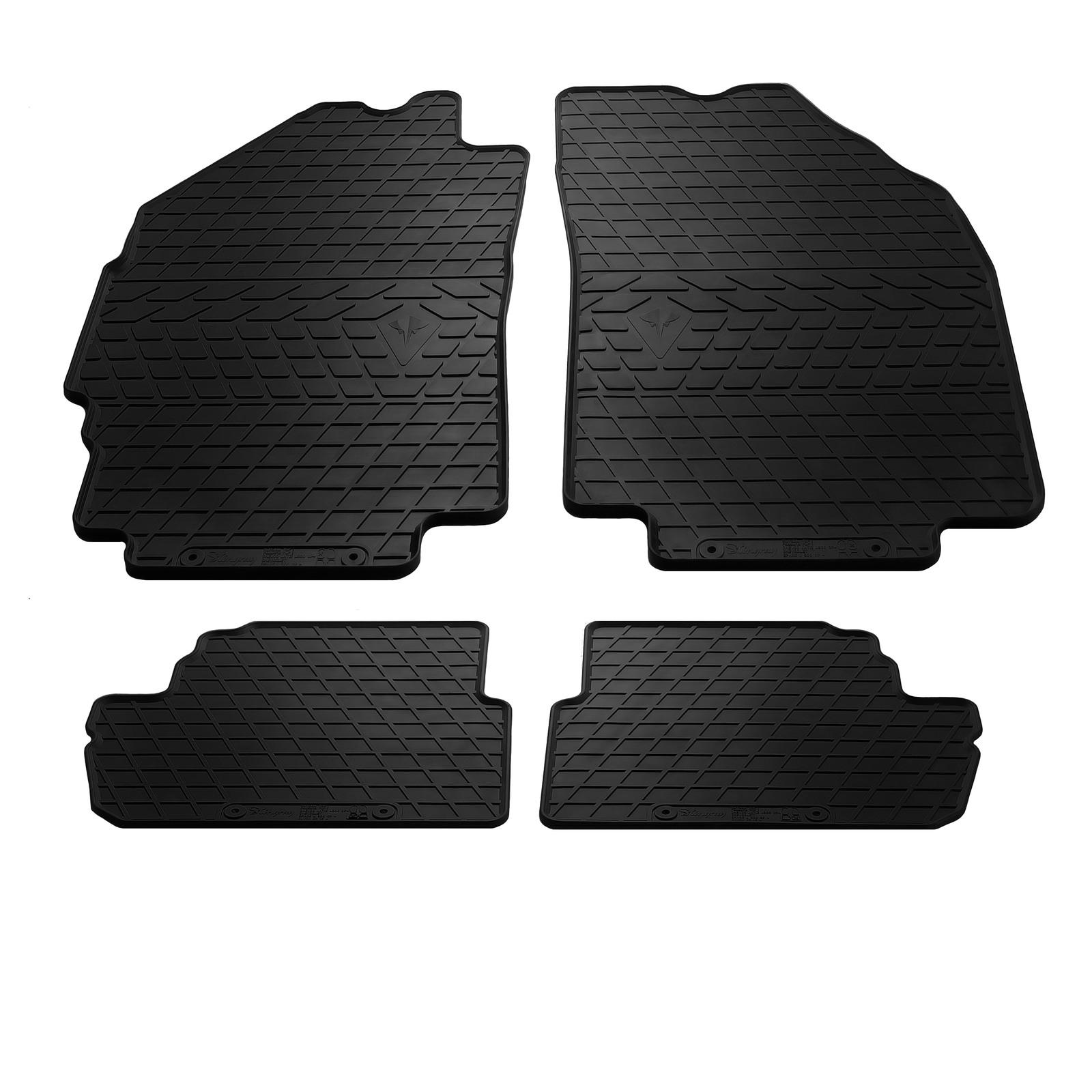 

Гумові килимки (4 шт, Stingray Premium) для Chevrolet Spark 2009-2015 рр.