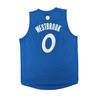 Adidas NBA Jersey Russell Westbrook Oklahoma City Thunder 2016 Fan Version 0 Padded V-Neck Simple Sleeveless Basketball Tank Top Unisex jerseys BT8494
