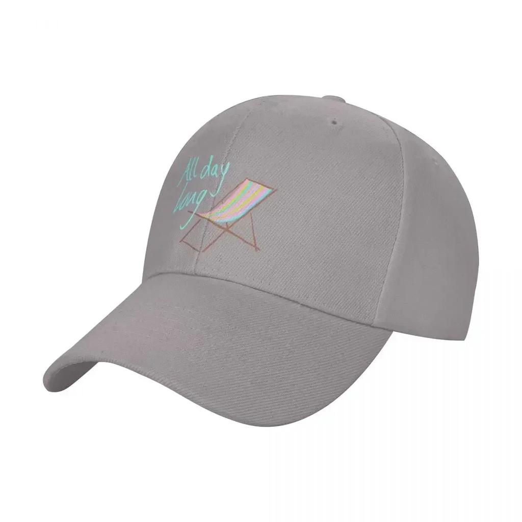 All Day Long (on the Chaise Longue) Baseball Cap Birthday Sports Cap For Unisex Womens