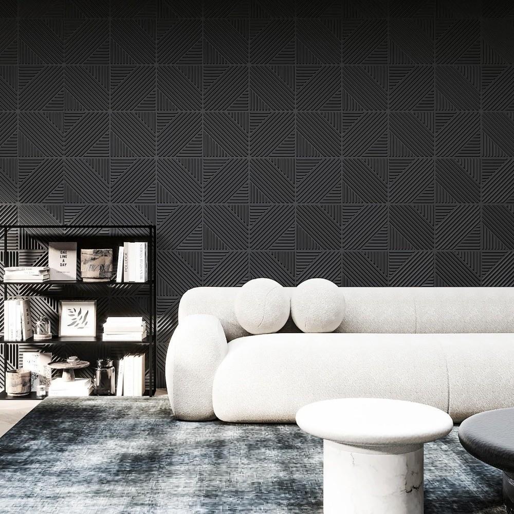 Self-adhesive Decorative 3D Wall Panels PVC 3D Wall Tiles New Wallpaper