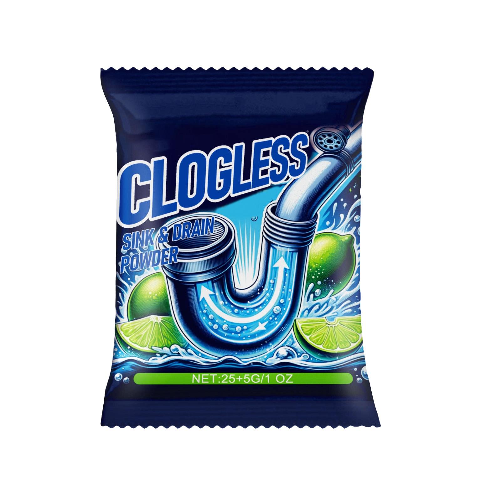 

Dredging Powder, Effective Odor Removing Cleaning Agent, Reduces Blockage And Dissolves Dirt one size белый