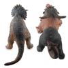 Jucărie Dinozaur Mare din Cauciuc Moale Umplut cu Bumbac Simulat cu Efect Sonor Mutant Dragon Triceratops Model Animal Ornament Colecție