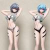 31CM NEW Rei Ayanami Ling Ayanami Gk Figure Short Hair Anime Girl Statue Desktop Ornament Toy Decor For Anime Fans