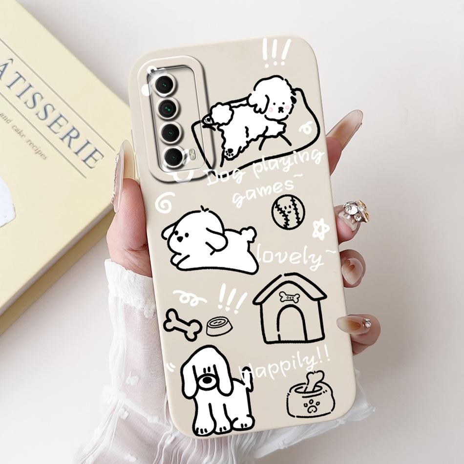 Für Huawei P Smart 2021 Hülle Huawei Y7a PPA-LX3 PPA-LX2 PPA-LX3 Süßer Panda Hase Weiches Silikon Stoßfeste Handyhüllen