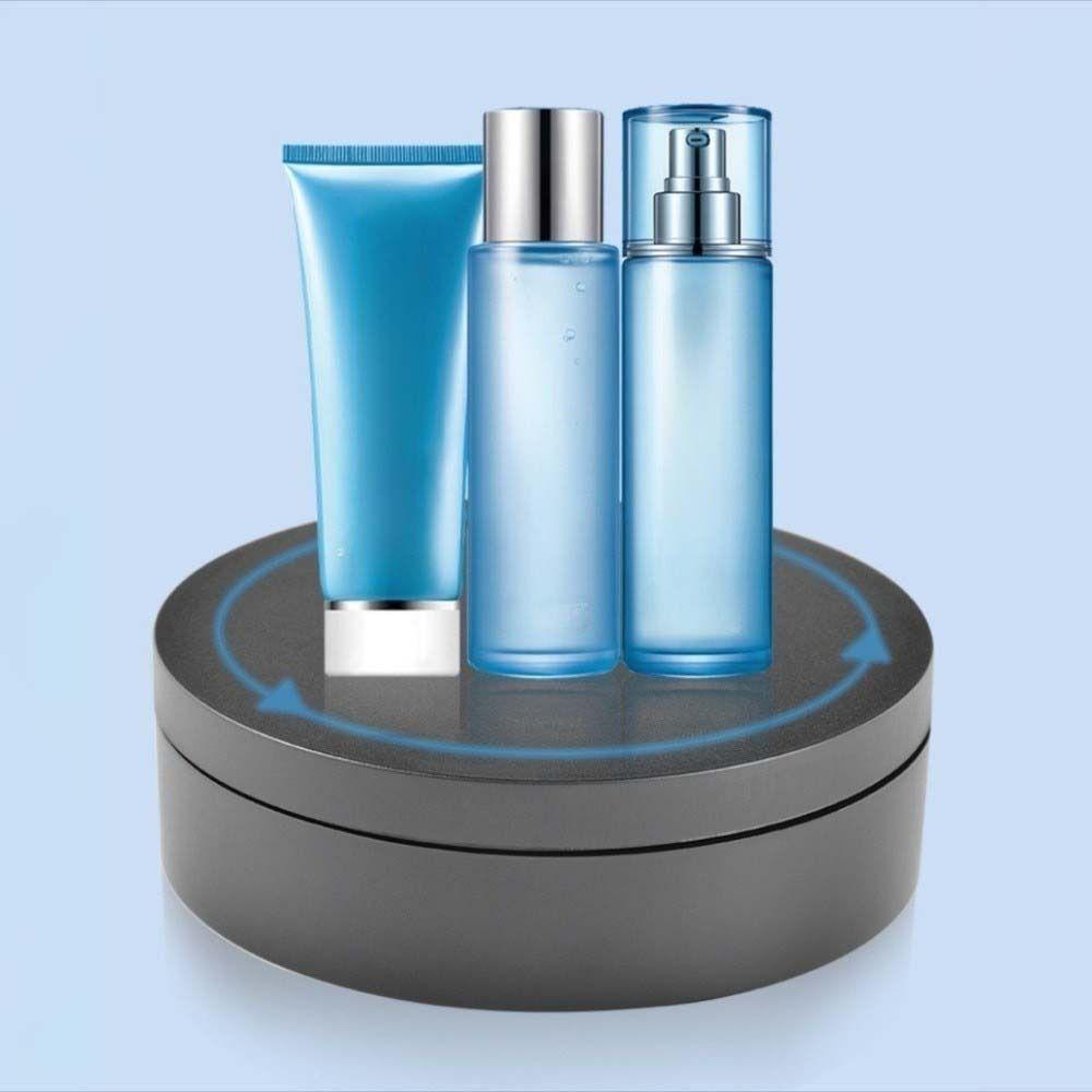 Electric 360° Rotating Turntable Round Jewelry/Collectibles Visualizer Product Photography