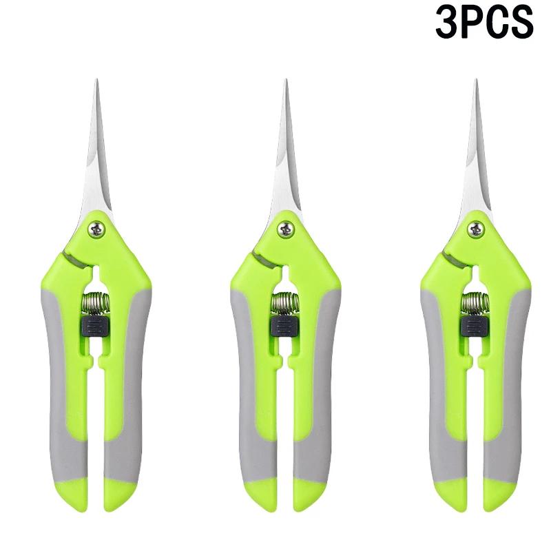 1-10Pcs Garden Scissors Pruning Shears Vegetable Pruning Shear Branches Fruit Tree Shear Fruit Garden Tools Fruit Pick Scissors