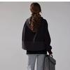 Elegant Korean Hooded Jacket Women Air Layer Coat Fashion Versatile Outerwear