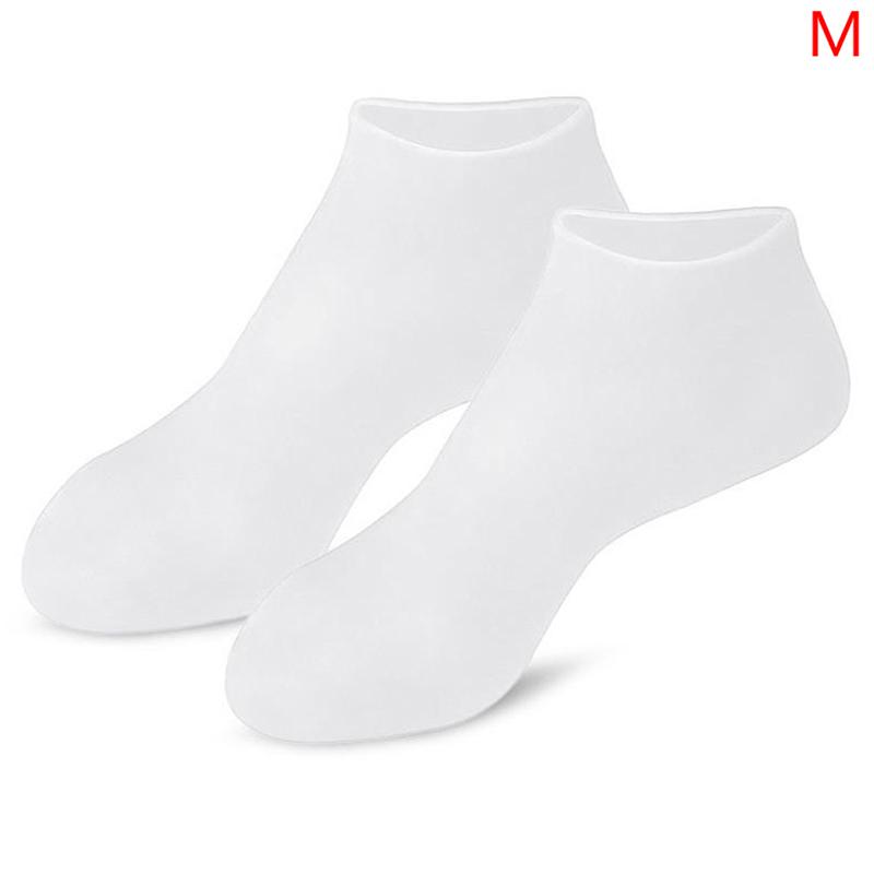 1 Paar Fußpflege-Socken, Spa-Silikon-Feuchtigkeitsgel, Anti-Riss-Protektoren