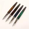 Luxury high-quality creative design fountain pen, made of acrylic material, suitable for daily writing pens