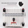 Anti-Fall Aluminum Frame Luggage Trolley with Large Capacity & Combo Lock