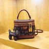 Bucket Bag New High-end Fashion Portable Messenger Bag Niche Commuter Cylinder Box Bag
