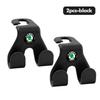 AAABR1 ABS Car Headrest Hook Rear Seat Back Hooks Hanger Interior Accessoies For Skoda Octavia A5 A7 RS Fabia Superb Rapid Karoq
