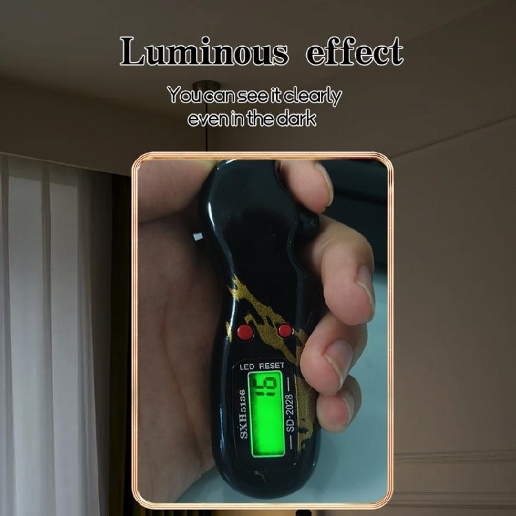 Handheld Electrical Digital Counter Portable Finger Counter Prayer Relaxation Tool Decompression Gift for Stress Relief