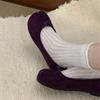 IPPEUM Velvet Mary Jane Shoes 2025 New Ballerinas Shoes Mujer  Split Toe Ballet Flats