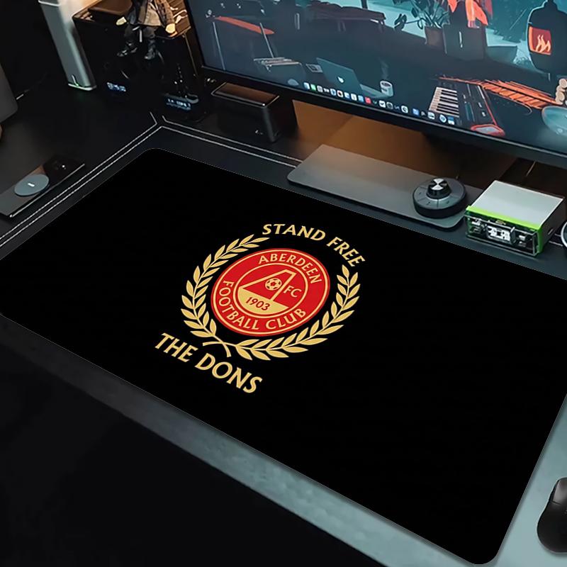 Aberdeen Football Club Mouse Pad Large Gaming Table Cushion Non-slip Laptop Tablet Big Mousepad XXL Mat Mini PC Playmat With Lock Edge_xia
