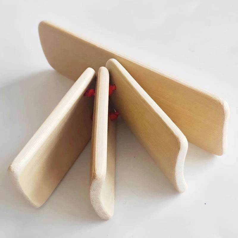 Children Natural Bamboo Small Clapper Talk Stage Performance Chinese Style Characteristic Clapper Talk Toys