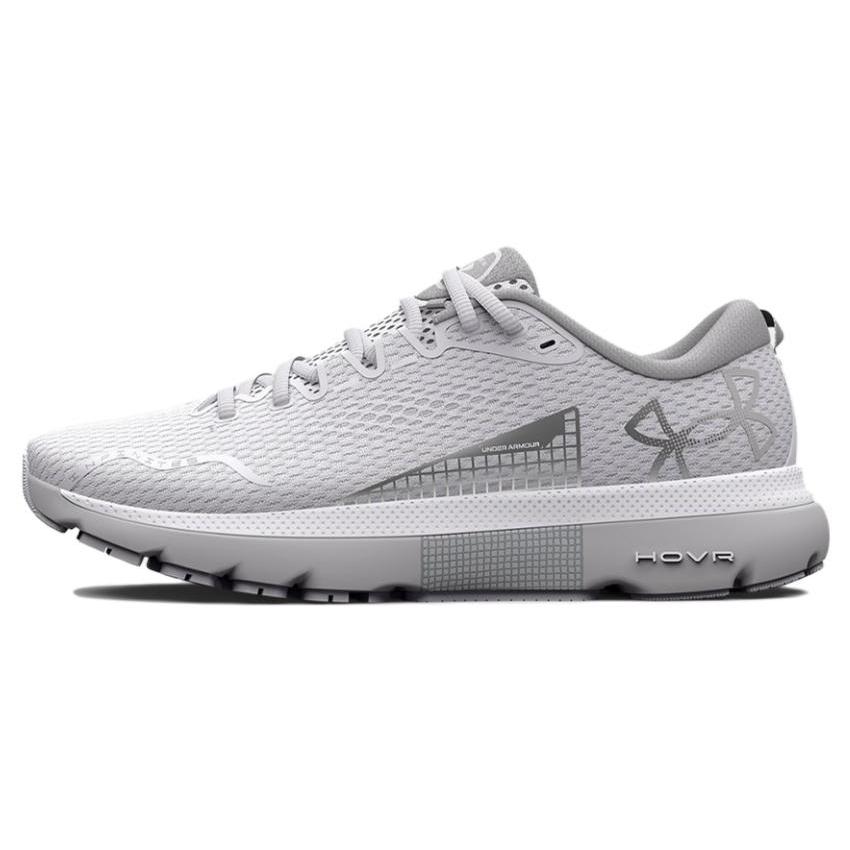 Under Armour Hovr Infinite 5 White Halo Grey 3026545-101 40.5