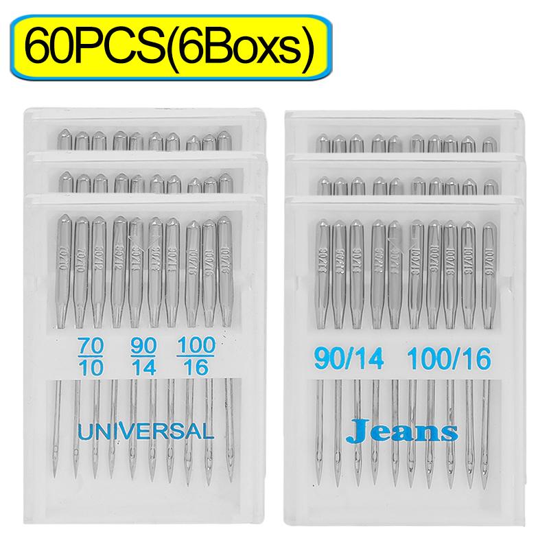 100/20PCS Household Sewing Machine Needle Sharp Universal Regular Point for Sewing Machine Handmade DIY Supplies Accessories