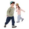 Children's Striped Long-Sleeve Casual Cotton T-Shirt