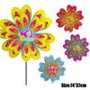 Hausgarten DIY Wind Spinner Layout Windräder Spielzeug Kunststoff Wind Spinner Bunte Tier Windmühlen