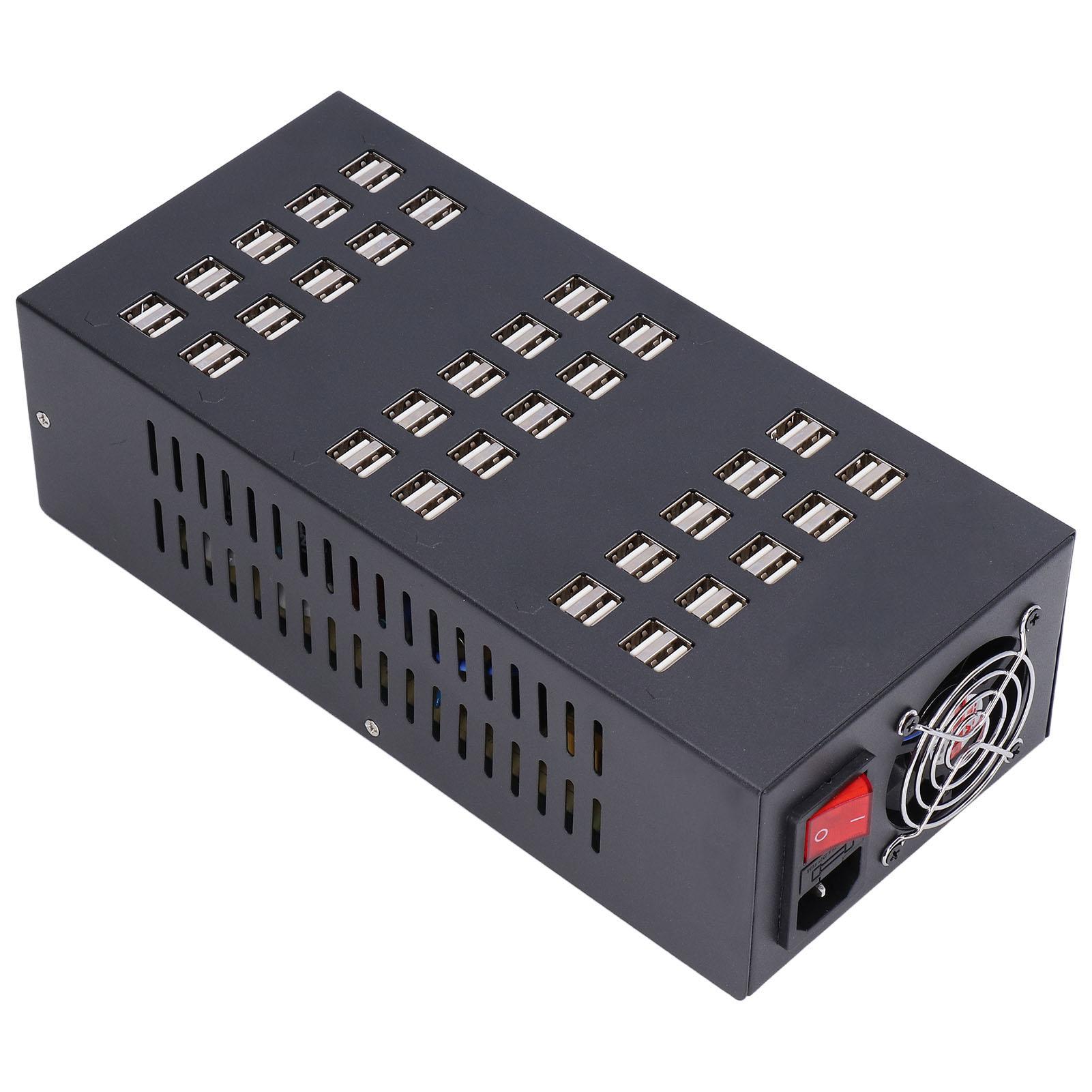 

USB зарядное устройство с несколькими портами, двухрядная быстрая зарядка, рядная розетка, электростанция, вход 220 В 50 Гц