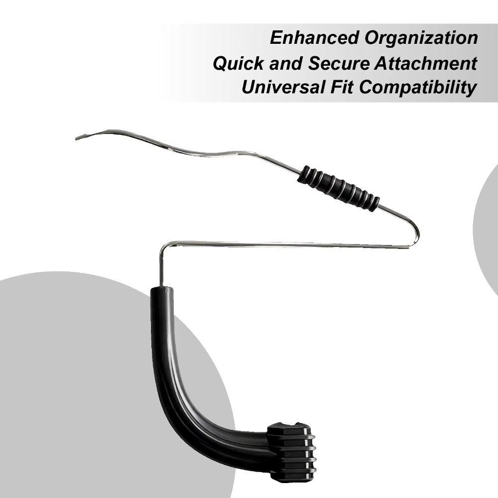 Stainless Steel Car Clothes Hanger Telescopic Truck Clothes Hanger Car Headrest Hanger Auto Use