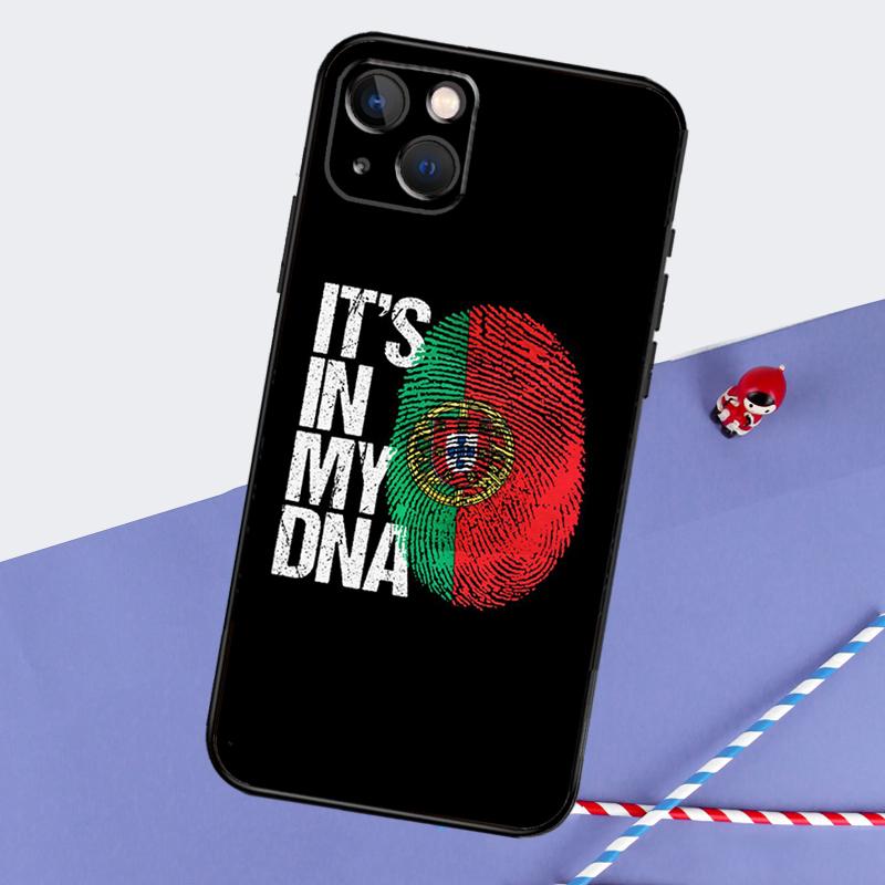 Portugal Flag Phone Case For iPhone 16 15 Pro Max 12 13 Mini 11 14 Pro Max XR 16 15 Plus 16e Cover Coque