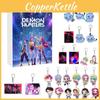 Kpop Dämonenjäger Weihnachtskalender Acryl Schlüsselanhänger Mit Hängendem Ornament Für Fans Und Sammler