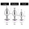 Sex Toys for Adults Plug Anal Sex Metal Butt Plug With Jewelry Erotic Toy Anal Plug Private Good for Men Women
