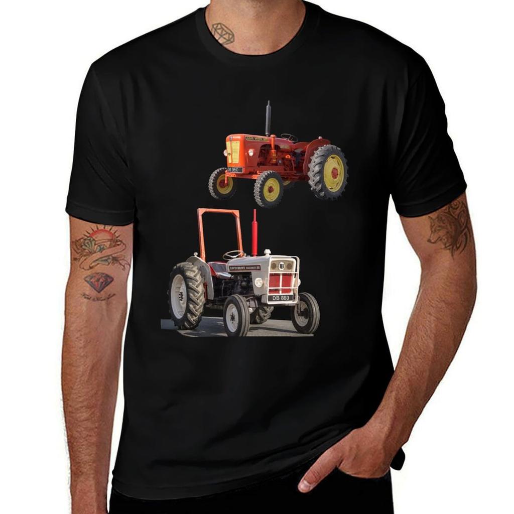 Vintage tractors TShirt Big and Tall Gym TShirt