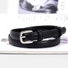 First Layer Cowhide Women'S Belt Summer Leather Decoration With Skirt Narrow Belt