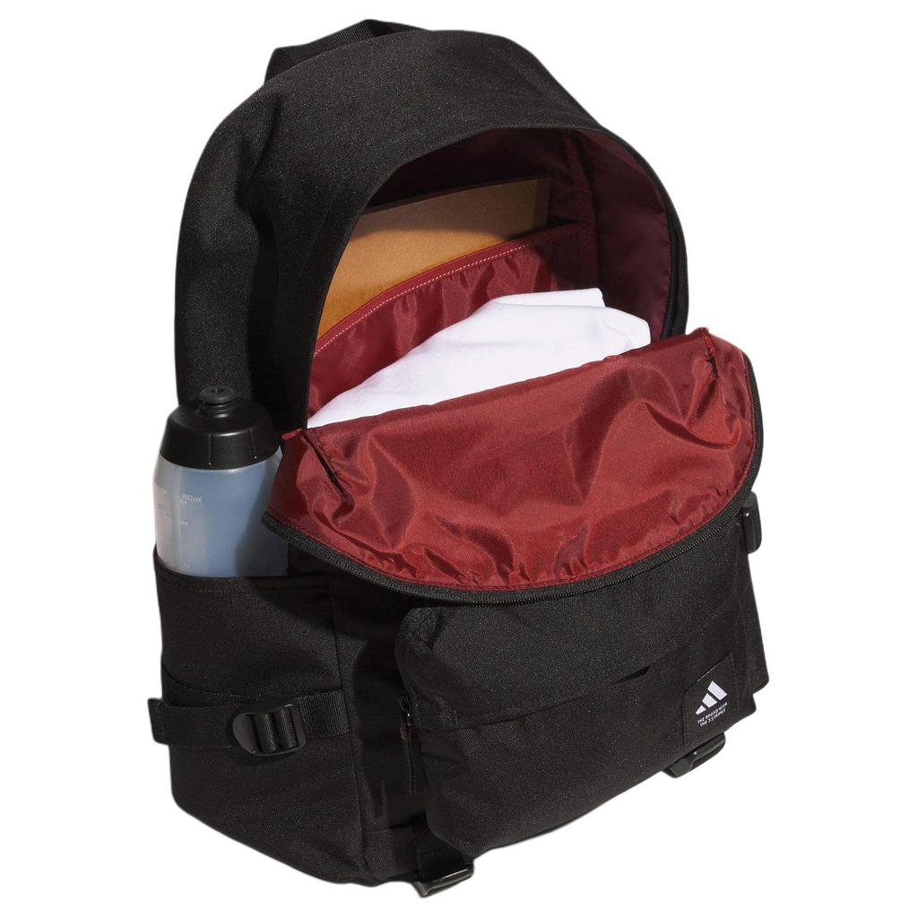 Adidas Thermoplastic Elastomer Backpack Unisex Black Adidas JL8344