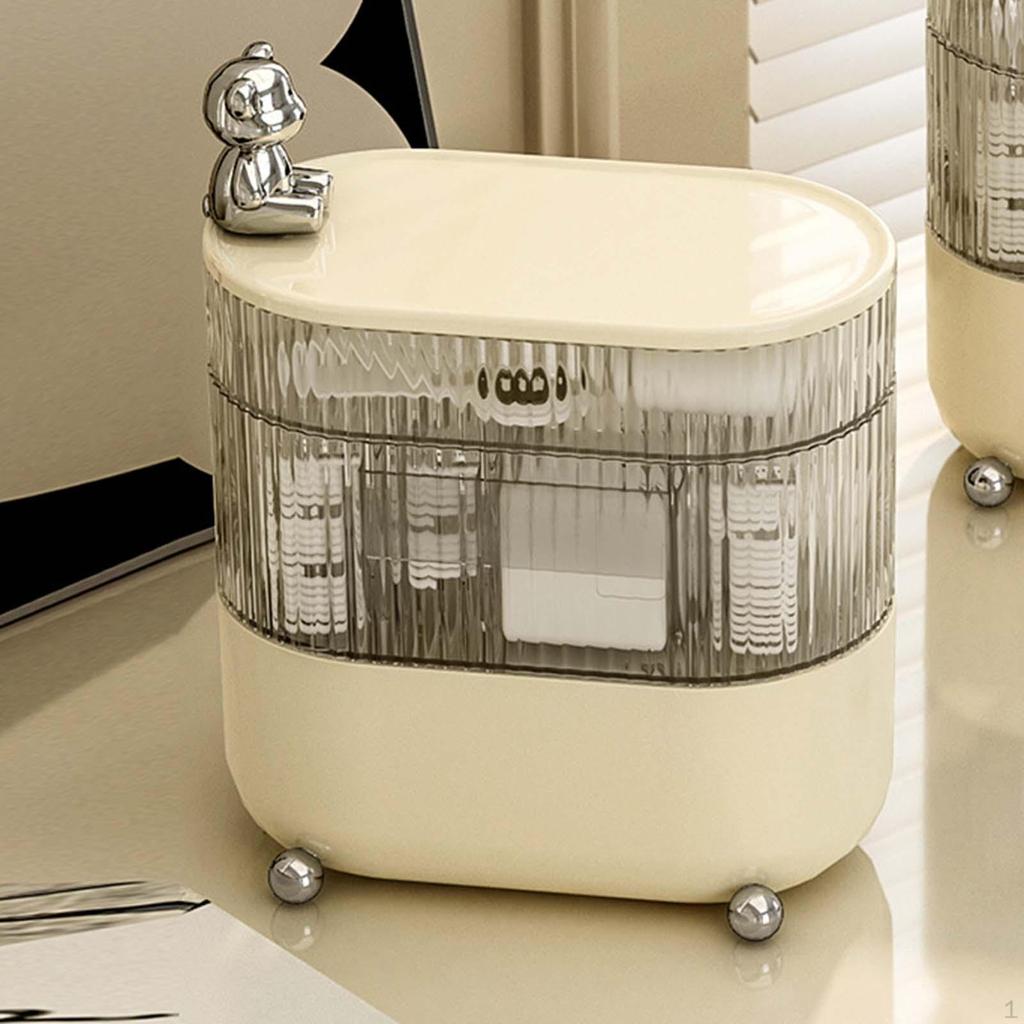360° Rotating Makeup Organizer, Bathroom Holder Rack, Cosmetics Storage Vanity Shelf
