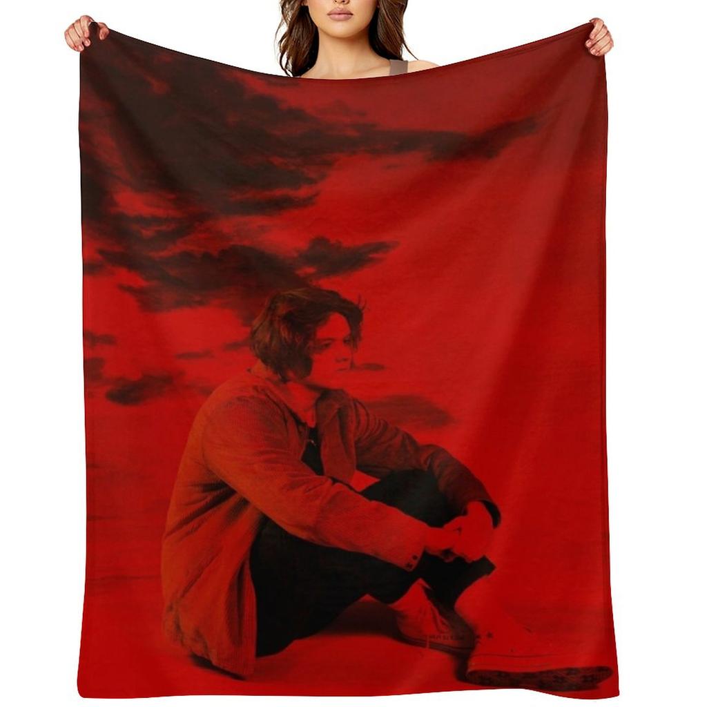 Lewis Capaldi - Divinely Uninspired To A Hellish Extent Throw Blanket Bed Fashionable Hairys Flannels Beach Blankets