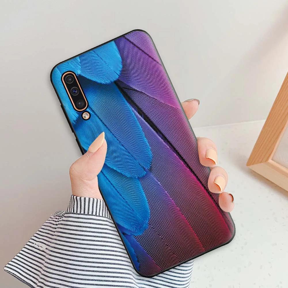 Für Samsung Galaxy A50 Hülle Für Samsung A50s A30s Handyhüllen Für Samsung A50 Blumen Silikon Weiches TPU Fundas A 50 A30 S Bumper