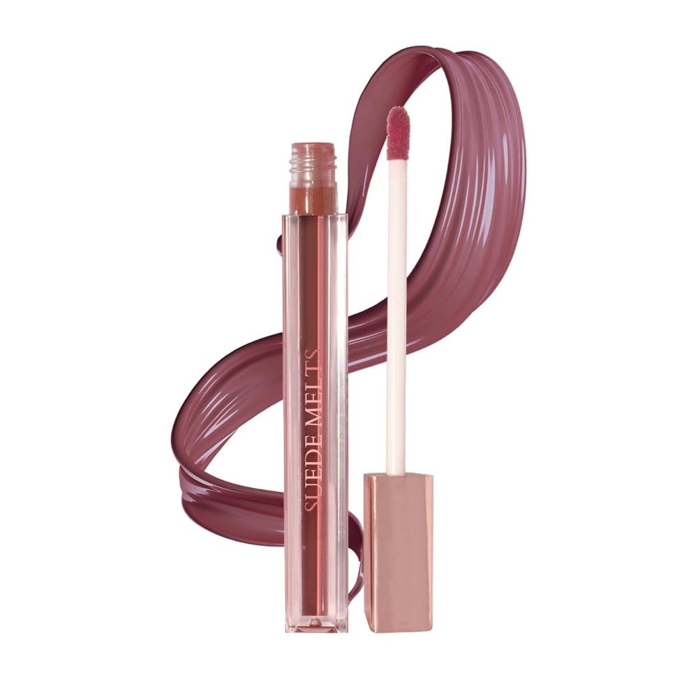 Matte Liquid Lipstick Suede Melts Non Transfer, Waterproof, Kiss Proof Long Lasting Upto 8 + Hours For Women 2.1ml (Sizzlin)
