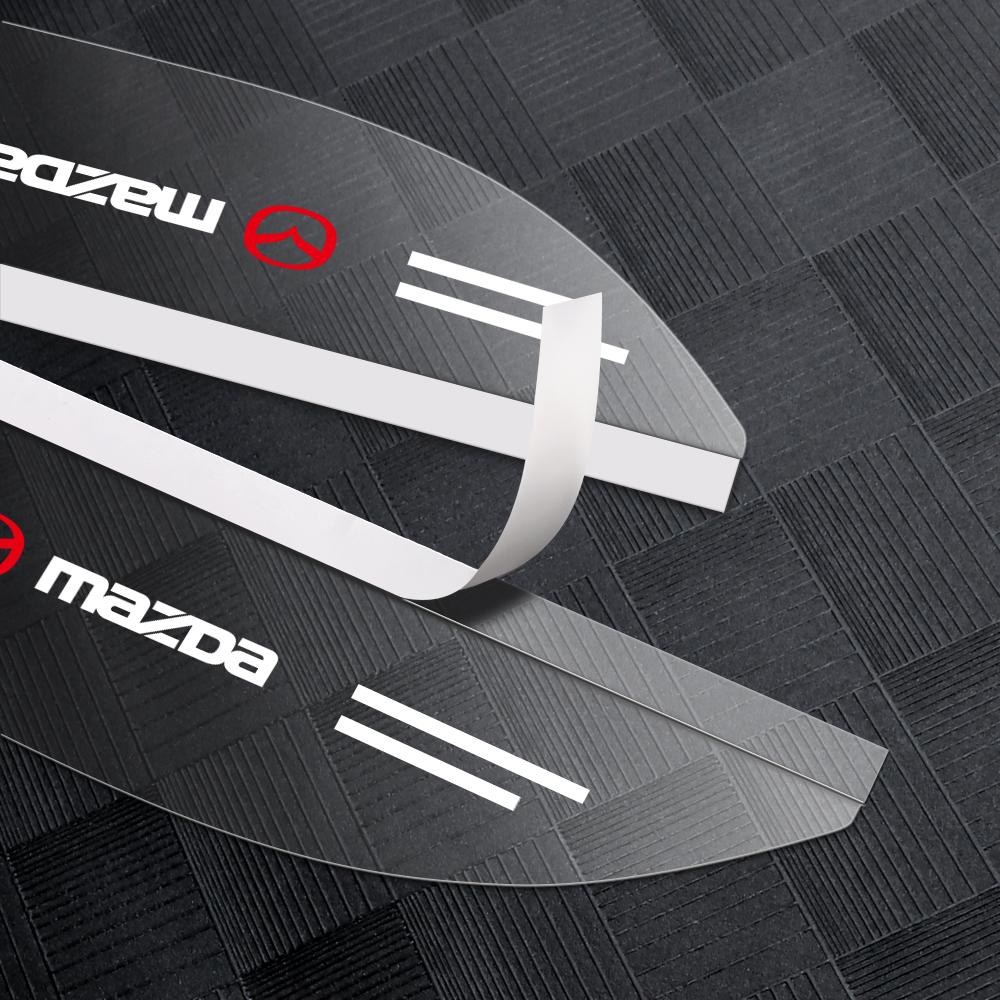 2pcs Car Side Rear View Mirror Rain Eyebrow Covers Visor Rainproof For Mazda 3 Alexa CX30 CX-30 CX-5 CX5 CX-3 CX8 CX-8 CX9 CX-9 bv5