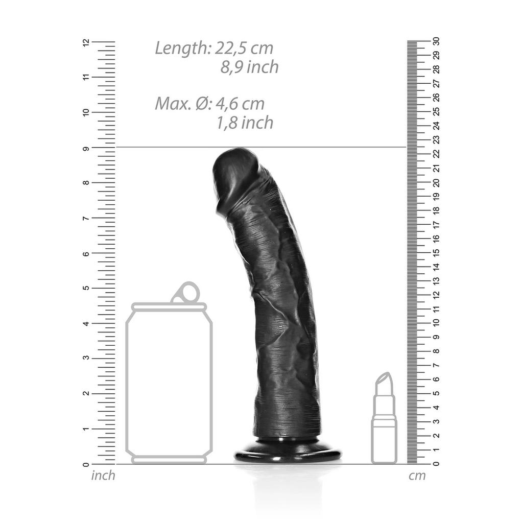 RealRock - Realistic dildo with suction cup 20.5 cm