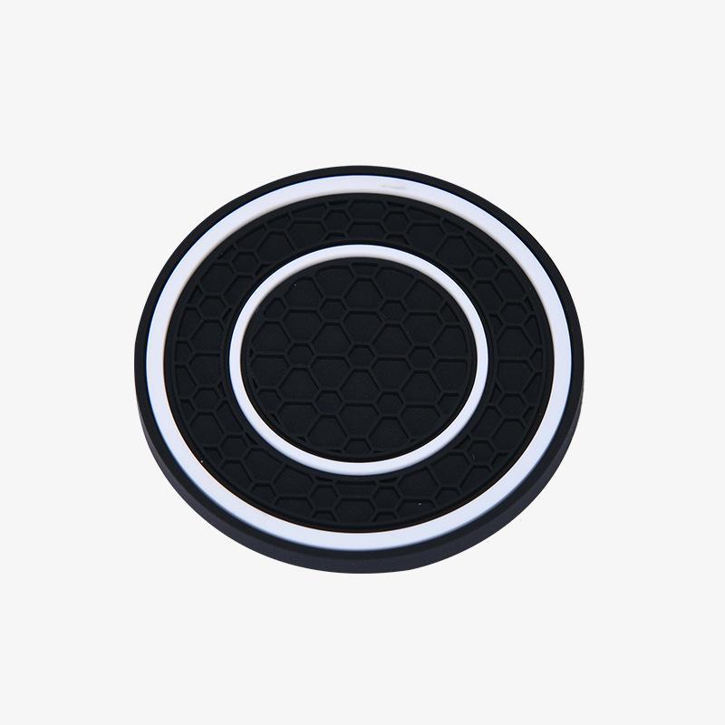 Double Circle Honeycomb Anti-Slip Car Coaster Mats