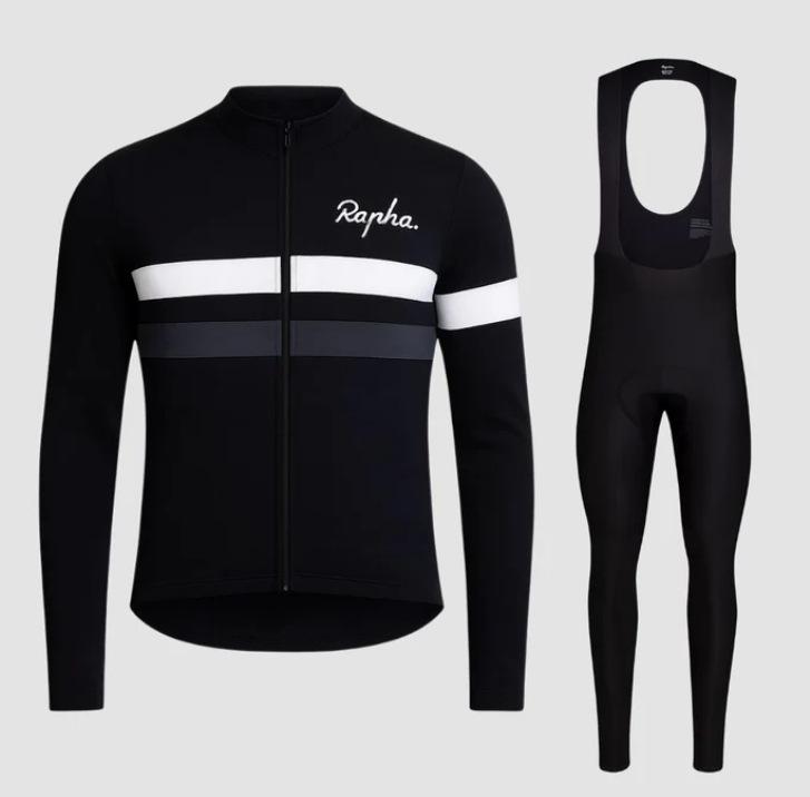 Frühling, Sommer und Herbst Herren und Damen Langarm Dünn Mountainbike Fahranzug Rennrad Sportbekleidung Set